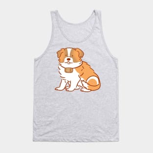 Saint Bernard Puppy Tank Top